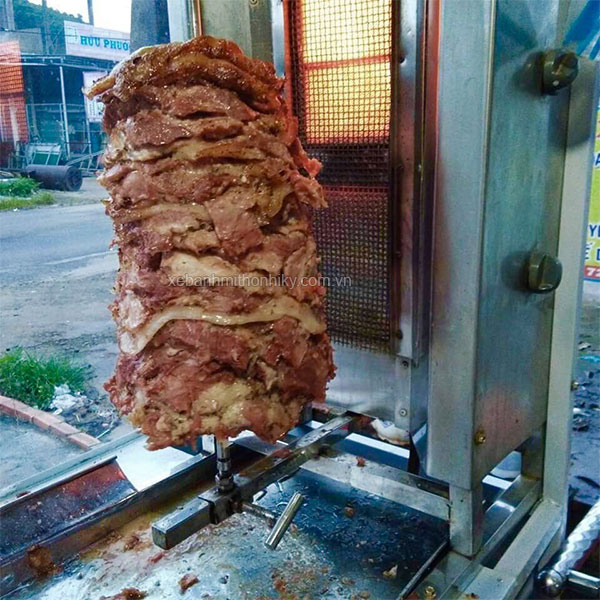 Cây thịt nướng Kebab thơm ngon không cháy xém