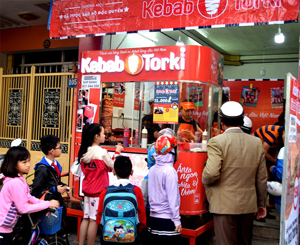 Cửa hàng bánh mì Thổ Nhĩ Kỳ