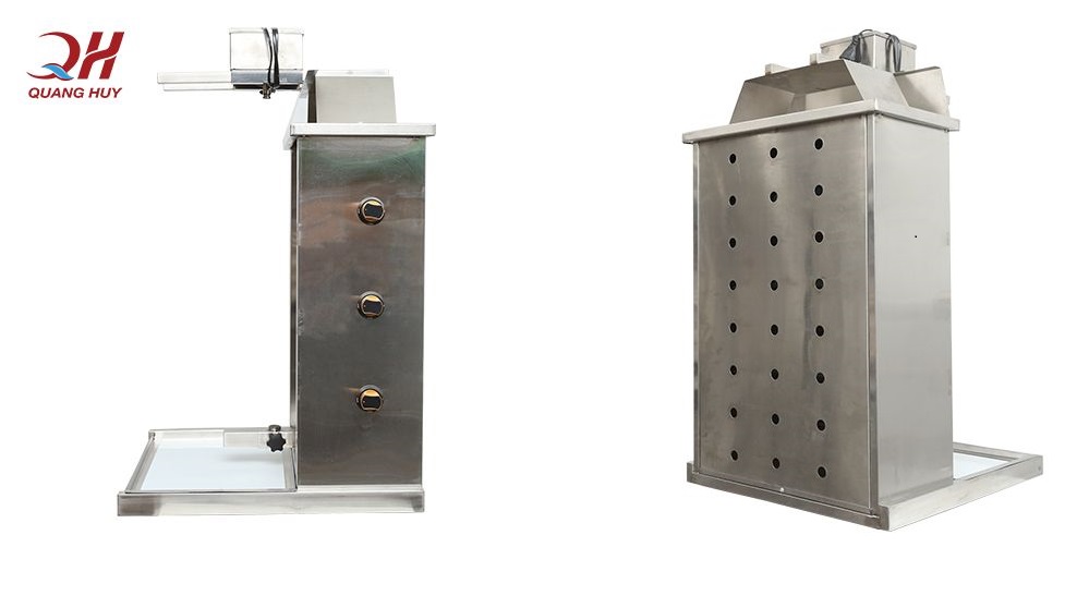 Sản phẩm được làm từ inox sáng bóng nên tạo vẻ ngoài hiện đại, thu hút Sản phẩm được làm từ inox sáng bóng nên tạo vẻ ngoài hiện đại, thu hút