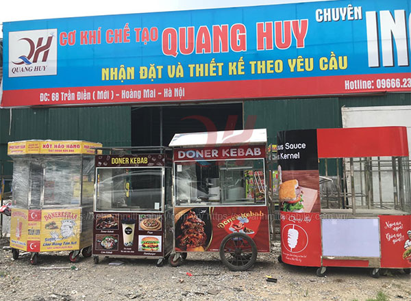 Quang Huy- địa chỉ bán xe bánh mì ở Cần Thơ giá rẻ, uy tín