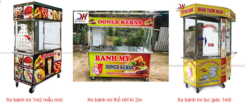 Mẫu xe bánh mì Thổ Nhĩ Kỳ tại Quang Huy