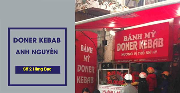 Quán bánh mì thổ nhĩ kỳ ngon