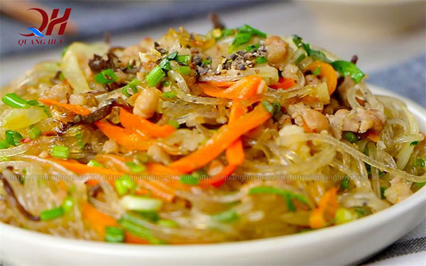 Cách làm miến thịt xào