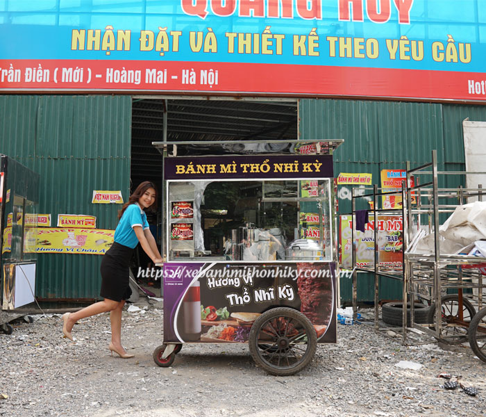 Hình ảnh xe bán xôi đẹp