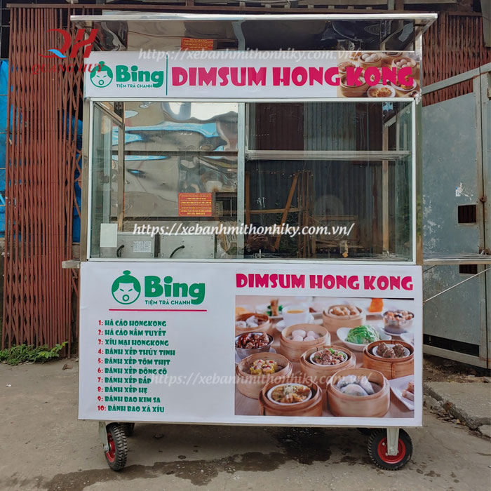 Hình ảnh xe bán bánh bao đẹp