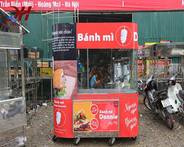 Xe bánh mì do Quang Huy sản xuất