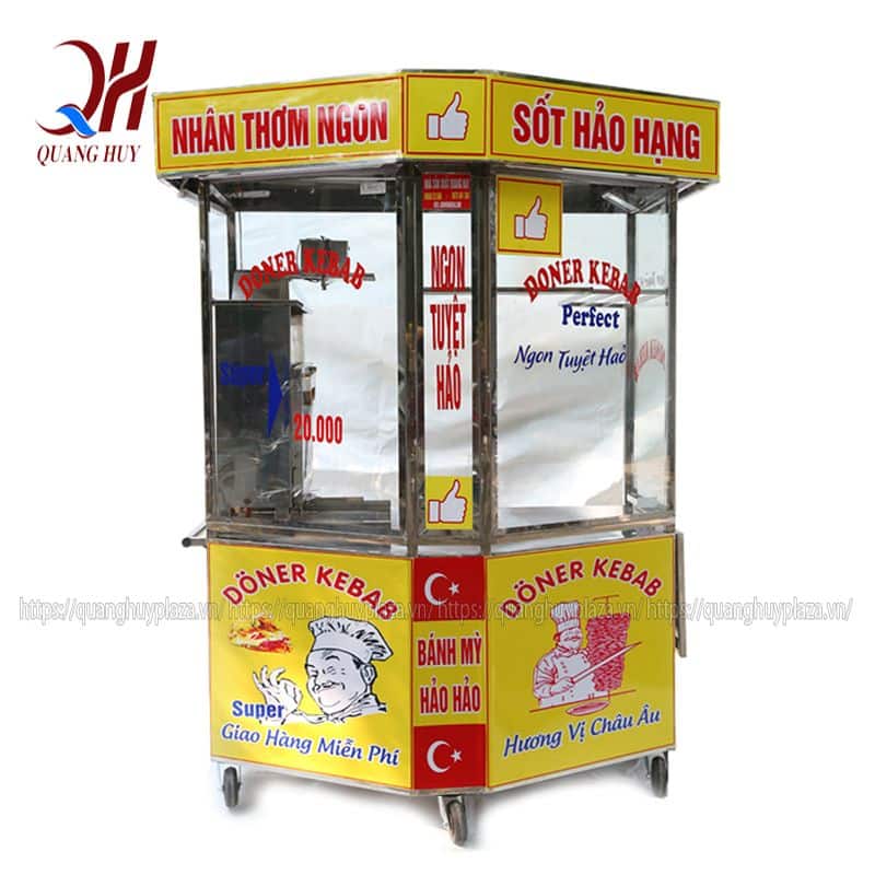 Xe bánh mì thổ nhĩ kỳ lục giác Xe bánh mì thổ nhĩ kỳ lục giác