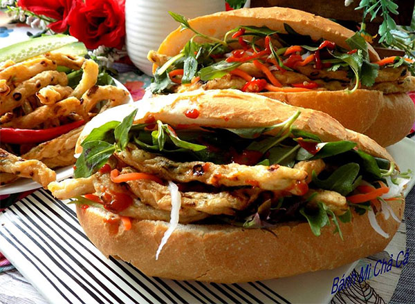 Bánh mì chả cá ngon