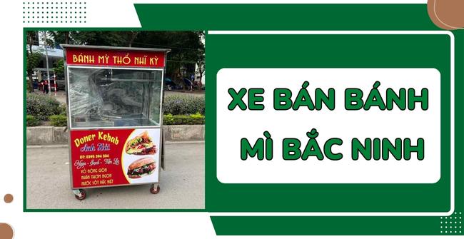 Địa chỉ mua xe bán bánh mì Inox Bắc Ninh 