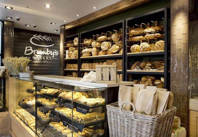 Tiệm bánh mì mang phong cách châu Âu