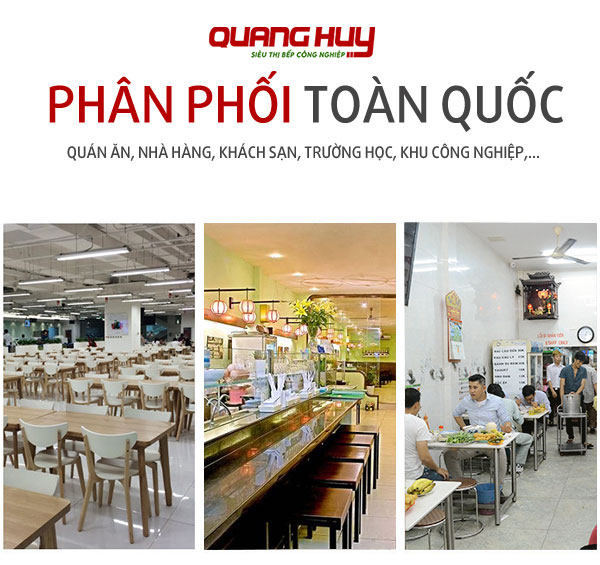 Ứng dụng lắp đặt nồi tại quán ăn, cửa hàng