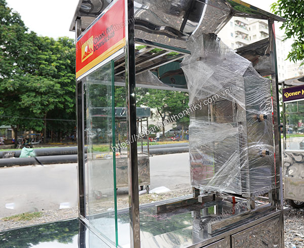 Lò nướng thịt bánh bánh mì Doner Kebab Quang Huy
