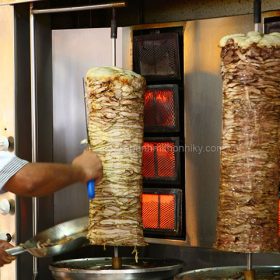 Lò nướng thịt doner kebab thổ nhĩ kỳ