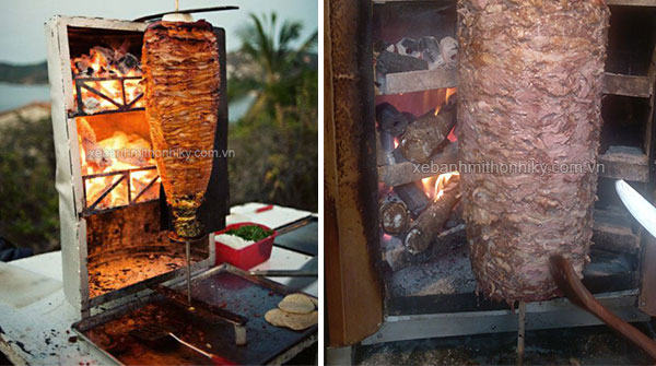 Lò nướng thịt Doner Kebab than củi Lò nướng thịt Doner Kebab than củi