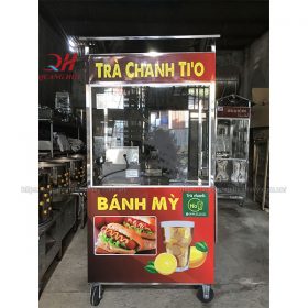Xe bánh mì trà chanh Quang HUy