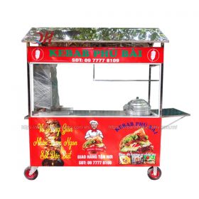 Xe xôi đỏ thiết kế Tài Lộc