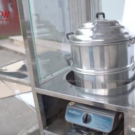 Xe bán bánh bao, há cảo