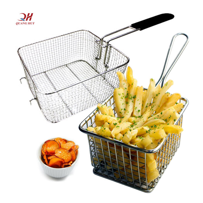 Giỏ inox bếp chiên nhúng