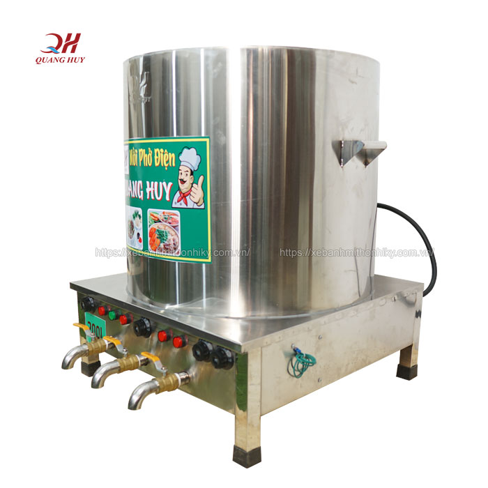 Nồi điện nấu phở 3 ngăn Quang Huy