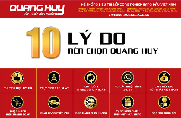 10 lý do nên mua hàng của Quang Huy