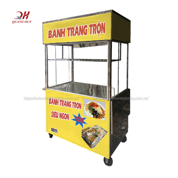 Mua xe bánh tráng trộn giá rẻ tại Quang Huy