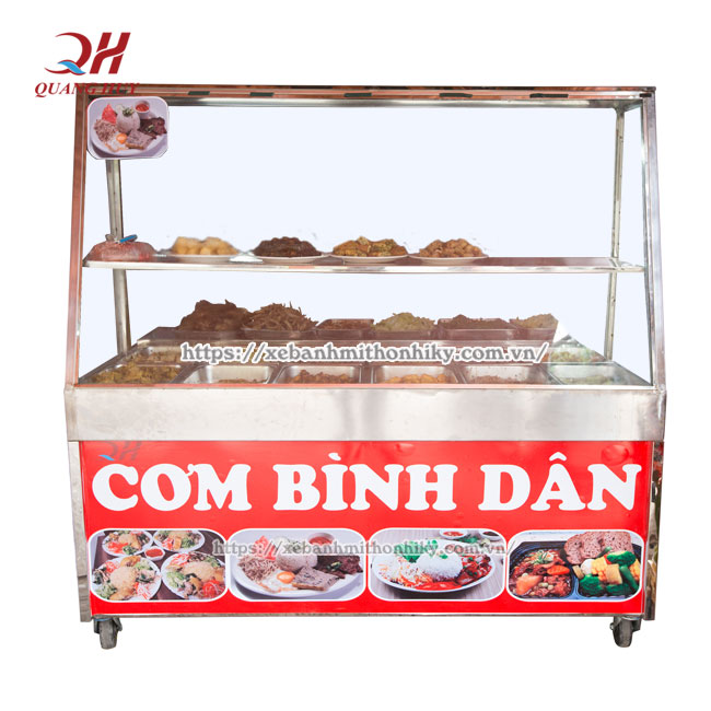 Mẫu tủ hâm nóng thức ăn công nghệ mới tại Quang Huy
