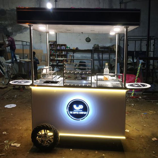 Đặt thiết kế xe trà sữa đẹp giá rẻ tại Quang Huy