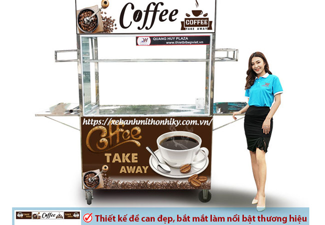 Quang Huy - Địa chỉ mua xe bán cafe vỉa hè chất lượng, địa chỉ mua xe bán cafe