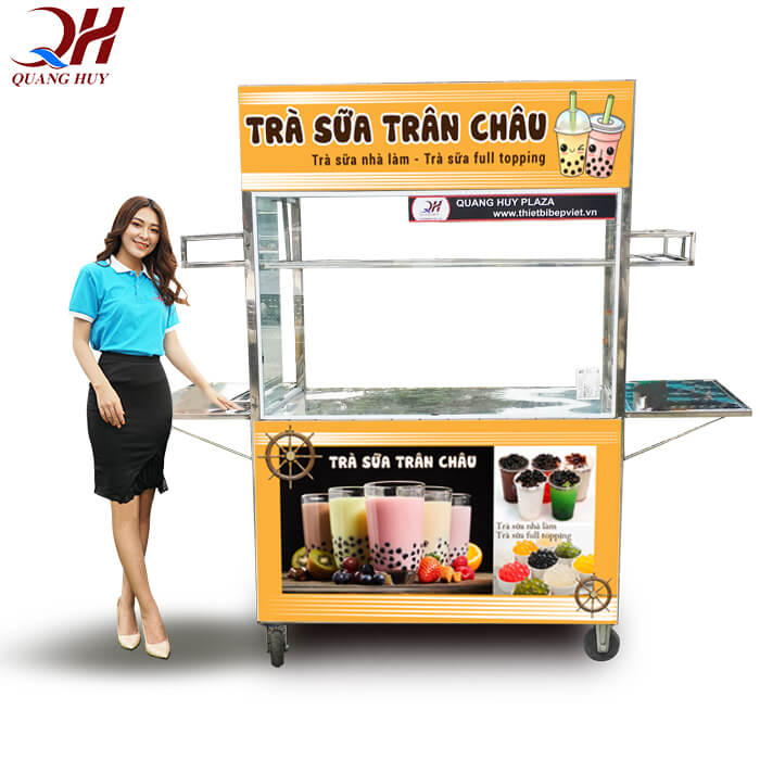 Thiết Kế Xe Trà Sữa Đẹp, Độc Đáo, Mẫu Xe Trà Sữa Hot 2020