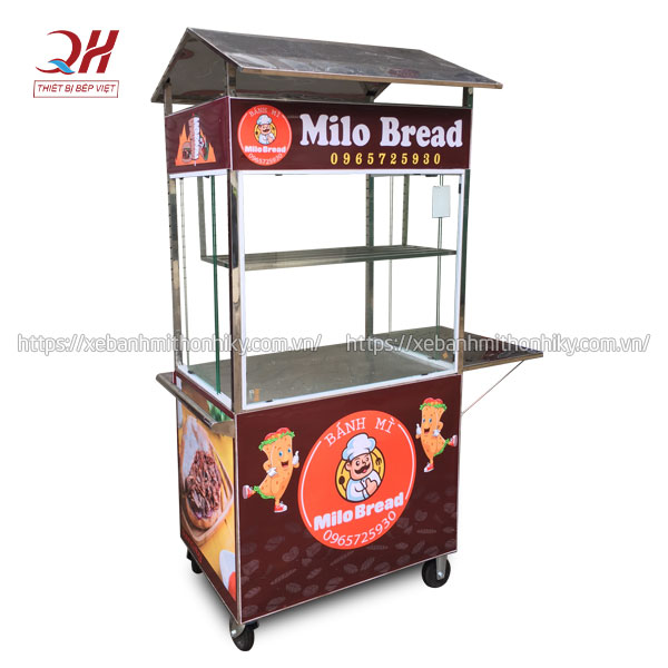 Xe Bánh Mì Mini Milo Bread 1m