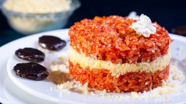 Cách nấu xôi gấc thơm ngon hấp dẫn