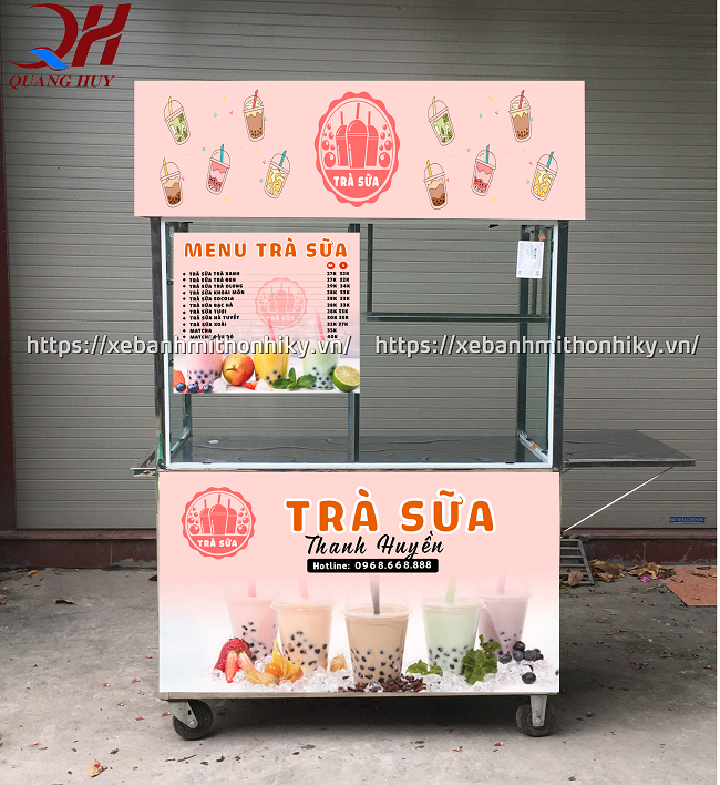 Kinh doanh trà sữa lưu động đang là một trong những xu hướng được nhiều người ưa chuộng