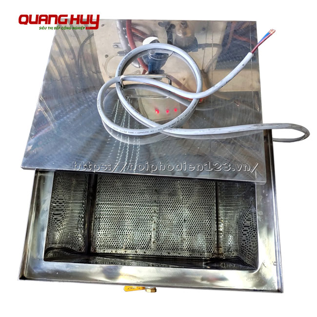 Nồi vuông nấu bánh chưng, bánh tét bằng điện