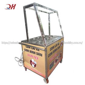 Tủ Bán Cơm Hâm Nóng
