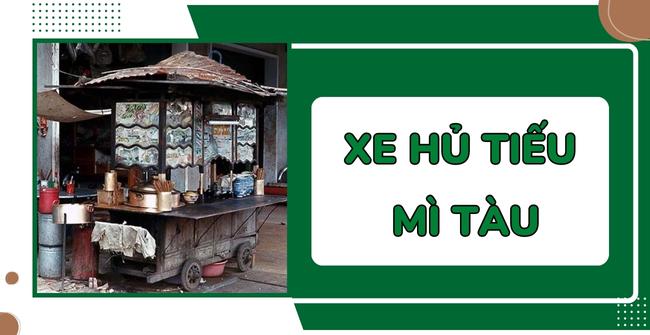 Mẫu xe hủ tiếu mì tàu đẹp