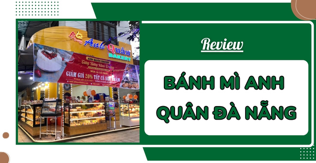 Review tiệm bánh mì Anh Quân Đà Nẵng