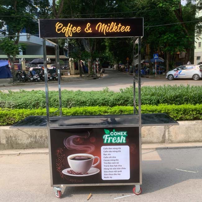 Tủ bán cà phê Nguyên Khôi 
