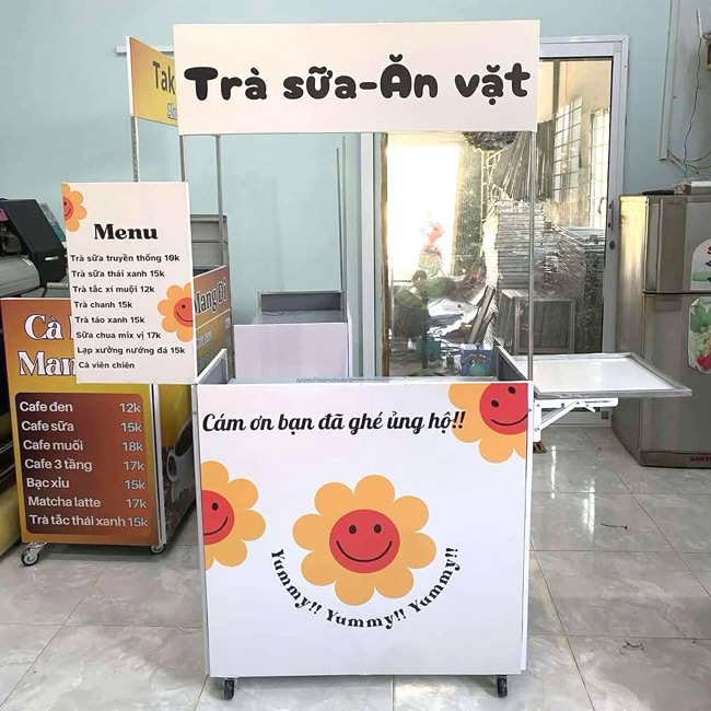 Mẫu xe có bàn phụ
