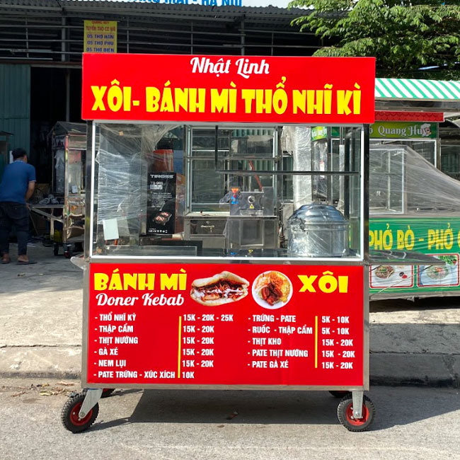 Menu bày trí dễ nhìn