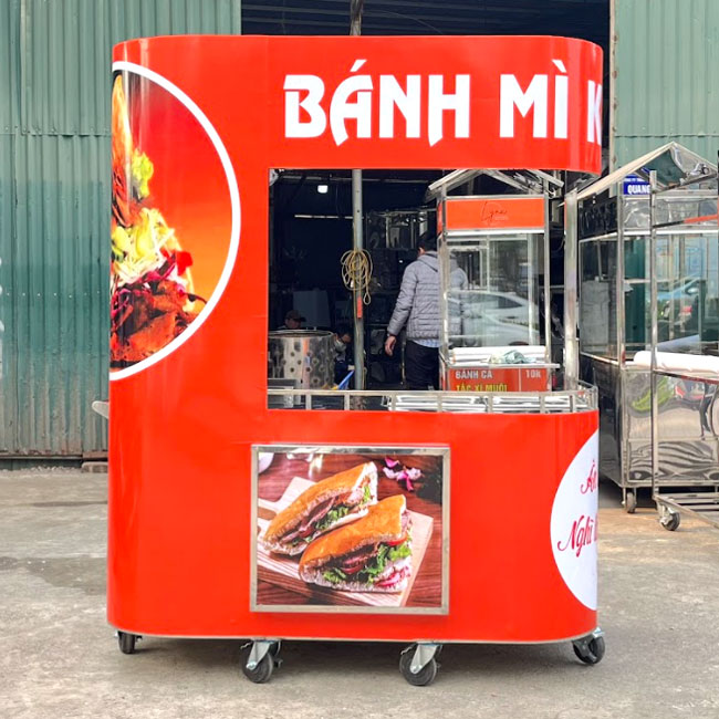 Mẫu tủ bánh mì số 1