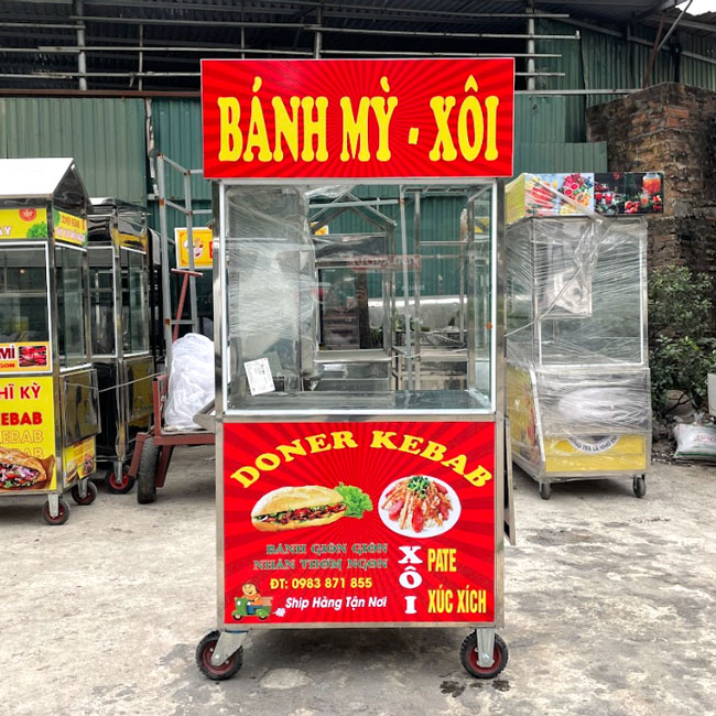 Mẫu tủ bánh mì số 5