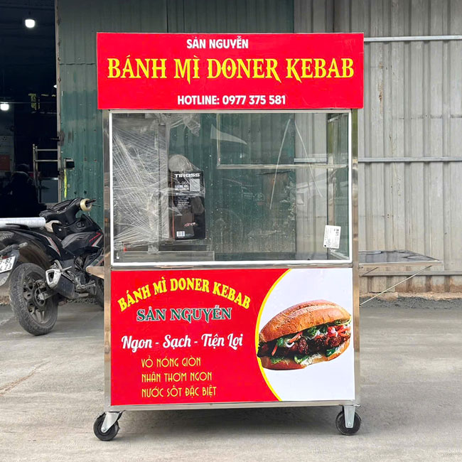 Xe b&aacute;nh m&igrave; Thổ Nhĩ Kỳ