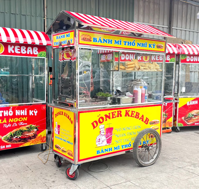 Khung xe đẩy b&aacute;nh m&igrave;